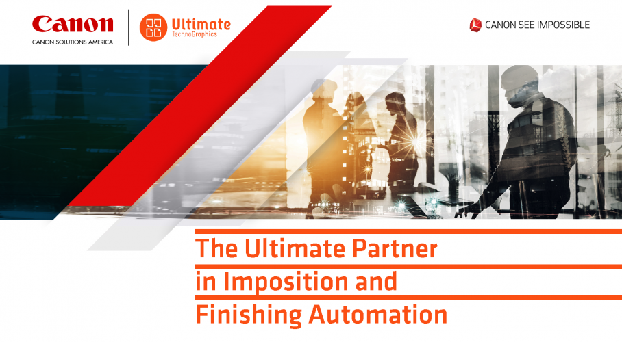 Ultimate TechnoGraphics Integration Canon Solutions America Expands Imposition and Finishing Portfolio