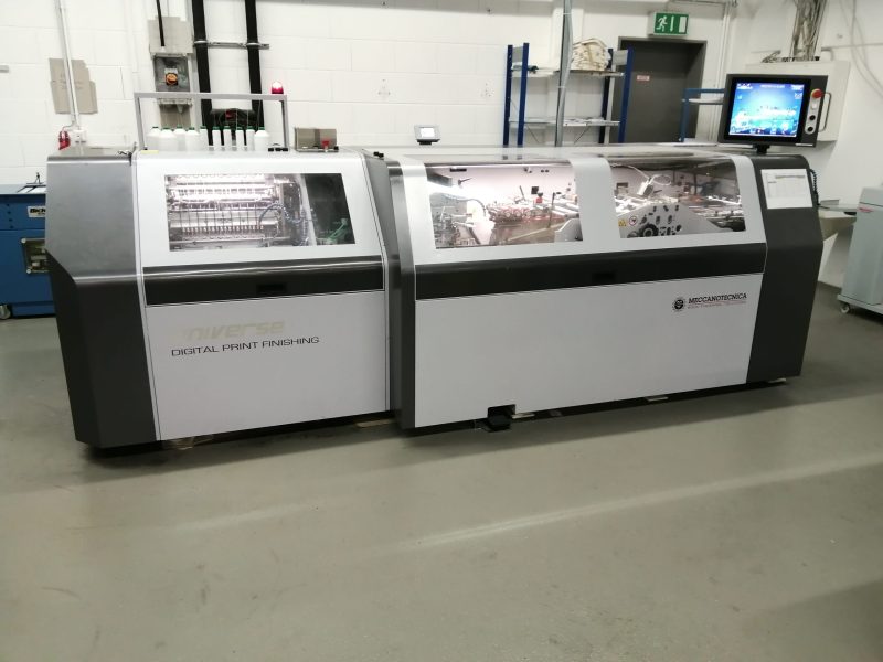 NINO Druck GmbH Grows Digital Print Production with HP Indigo and Ultimate Impostrip® - Meccanotecnica Universe Sewing