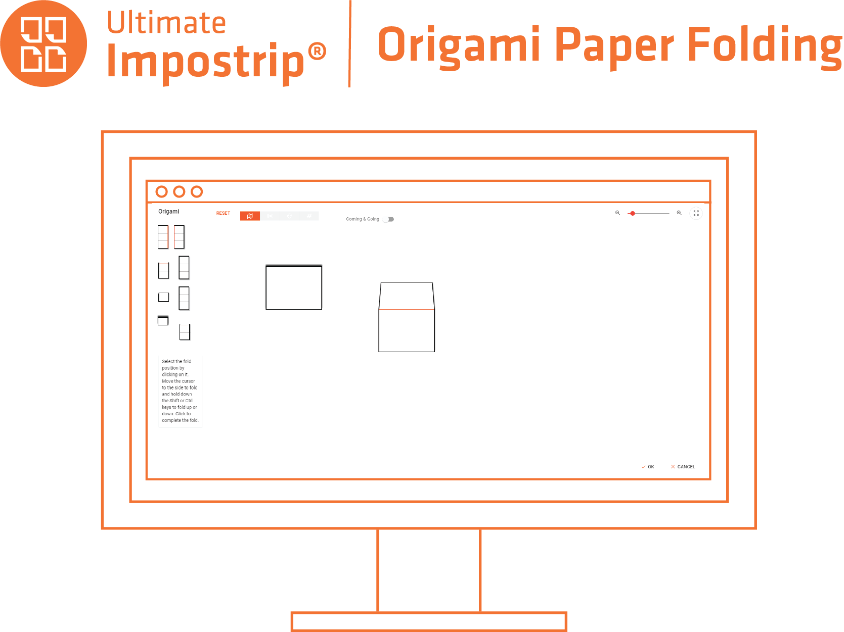 Ultimate TechnoGraphics - Ultimate Impostrip Imposition software - Origami Virtual Paper Dummy